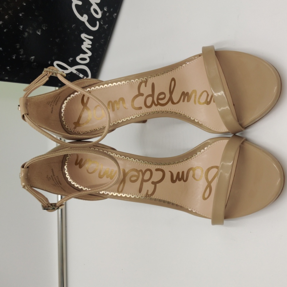 Women's Sam Edelman Ariella Nude Patent 8W